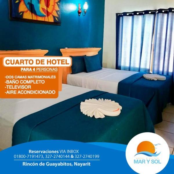 Hotel Y Suites Mar Y Sol Rincón de Guayabitos Exterior foto